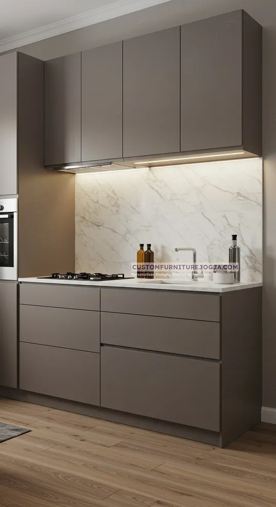 Jasa Pembuatan Kitchen Set Kecil Jogja